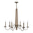 Varaluz Dinner at 6-Lt Chandelier, Heritage Bronze - 545C06BRZ