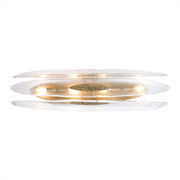 Varaluz Aurora 4 Light Wall Sconce, Havana Gold/Clear