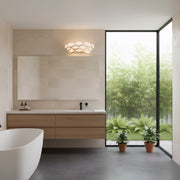 Varaluz High Tide 3 Light Bath/Vanity, French Gold/White