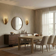 Varaluz Zanara 1 Light Wall Sconce, Brass Kisser/Gold