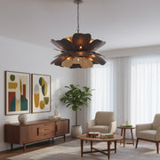 Varaluz Botanic Panic 13Lt 28'W Pendant, Dark Bronze/French Gold