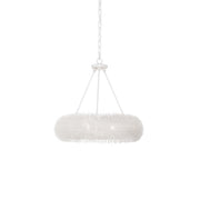 Varaluz Urchin 6 Light Pendant, White/White