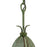 Varaluz Banana Leaf 1 Light Mini Pendant, Banana Leaf