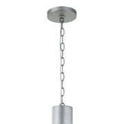 Varaluz Birchton 1Lt Pendant, Weathered Galvanized/Galvanized