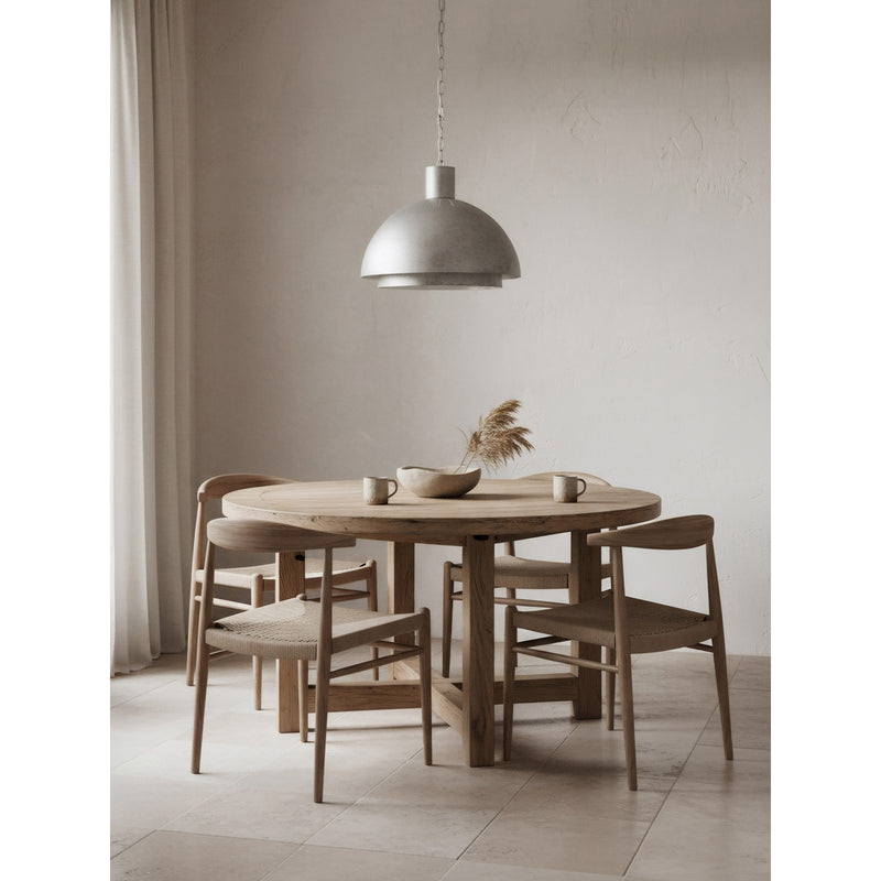 Varaluz Birchton 1Lt Pendant, Weathered Galvanized/Galvanized