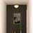 Vaxcel Eastgate 12" Semi-Flush Mount Ceiling Light, Antique Gold