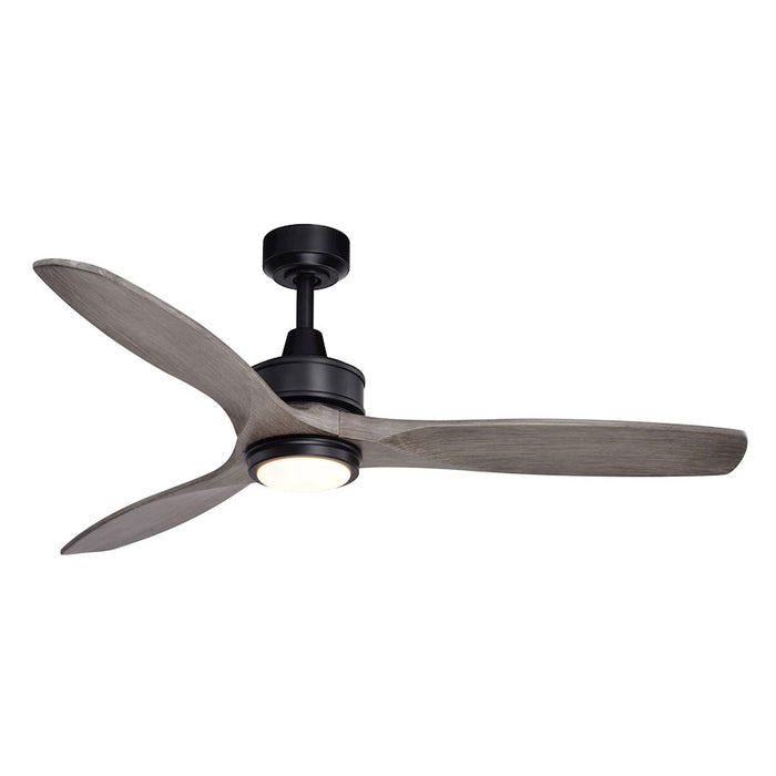 Vaxcel Curtiss 52" LED Ceiling Fan, Black - F0112