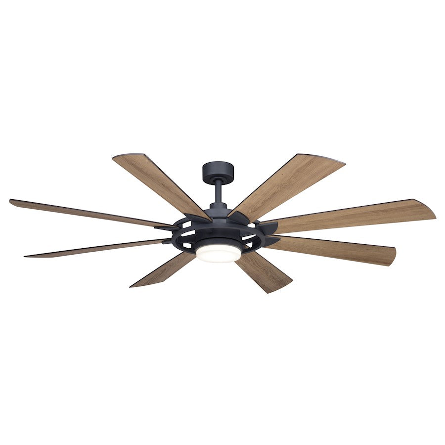 Vaxcel Burlington 68" LED Ceiling Fan, Slate Gray - F0113