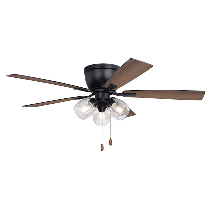 Vaxcel Brayton 52" Ceiling Fan, Black - F0116