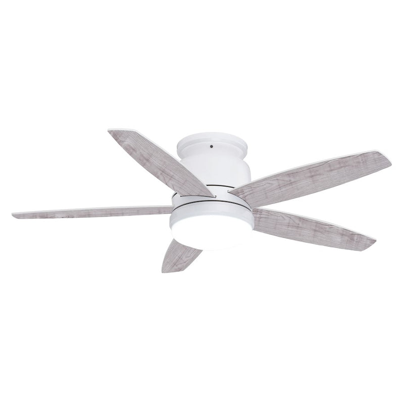Vaxcel Armon 44" LED Ceiling Fan, White/Grey - F0119