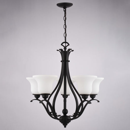 Vaxcel Monrovia 26" 5 Lt Chandelier Oil Rubbed Bronze