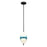 Vaxcel Somerset 1 Light LED Mini Pendant, Bronze