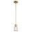 Vaxcel Beverly 4.5" 1 Light Mini Pendant, Muted Brass - P0397