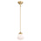 Vaxcel Huntley 6.25" Pendant, Natural Brass - P0402