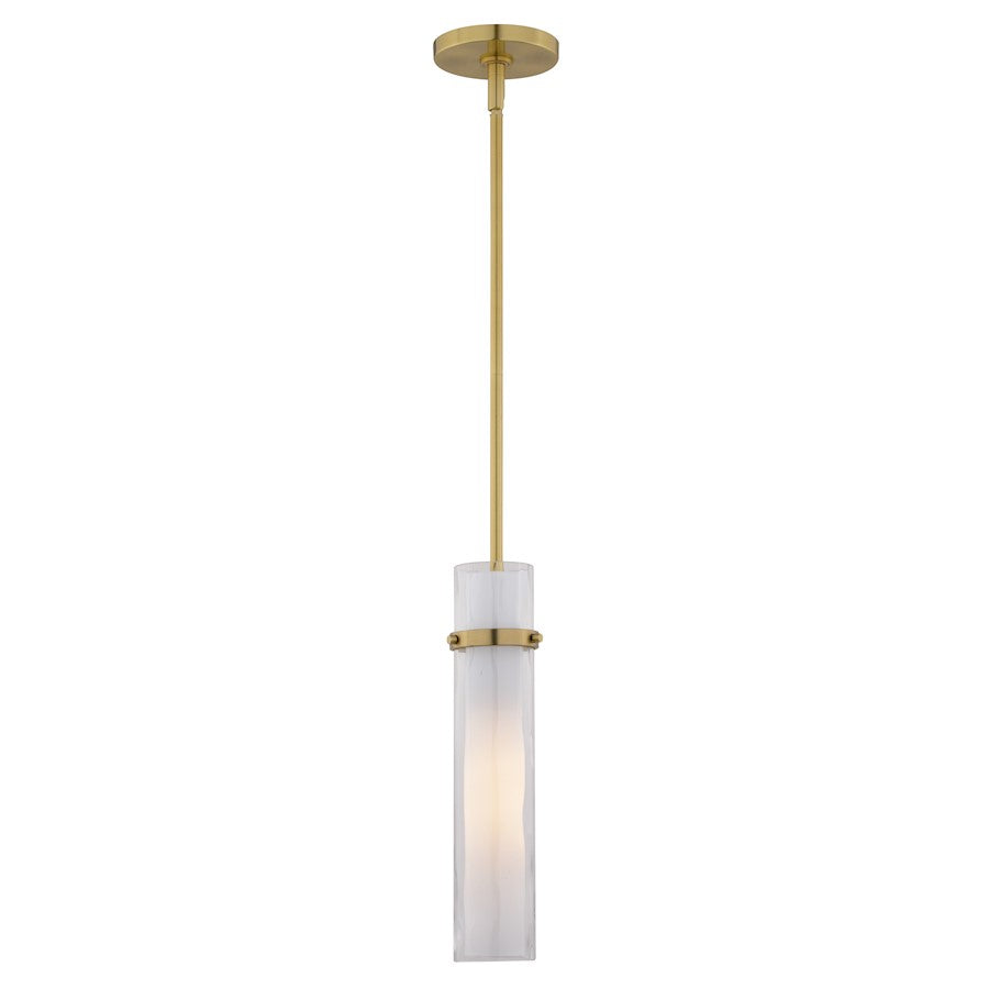 Vaxcel Vilo 4.5" 1 Light Mini Pendant, Golden Brass - P0418