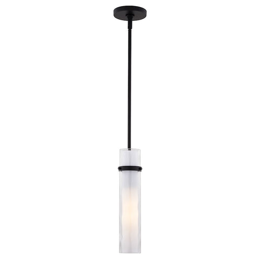 Vaxcel Vilo 4.5" 1 Light Mini Pendant, Matte Black - P0419