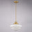 Vaxcel Eastgate 12" 1 Lt Pendant Antique Gold, Antique Gold