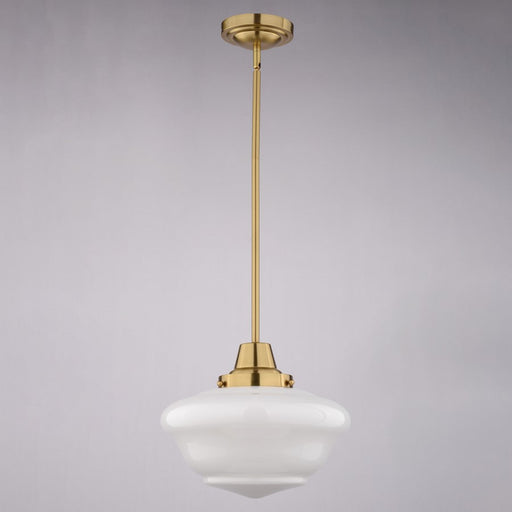 Vaxcel Eastgate 12" 1 Lt Pendant Antique Gold, Antique Gold