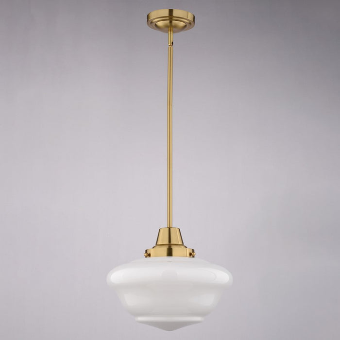 Vaxcel Eastgate 12" 1 Lt Pendant Antique Gold, Antique Gold