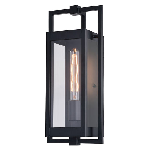 Vaxcel Sheridan 7" Outdoor Wall Light, Matte Black - T0688