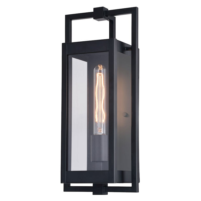 Vaxcel Sheridan 7" Outdoor Wall Light, Matte Black - T0688