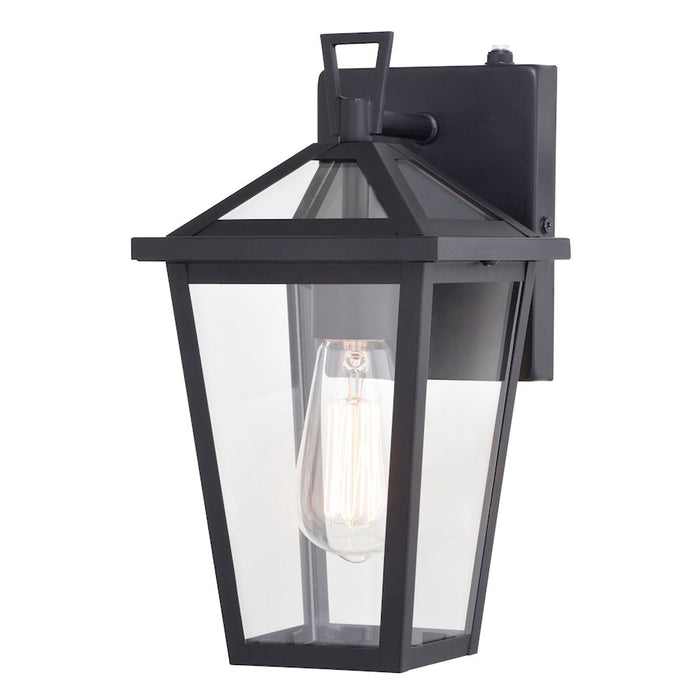 Vaxcel Derby 6" Outdoor Wall Light, Matte Black - T0715