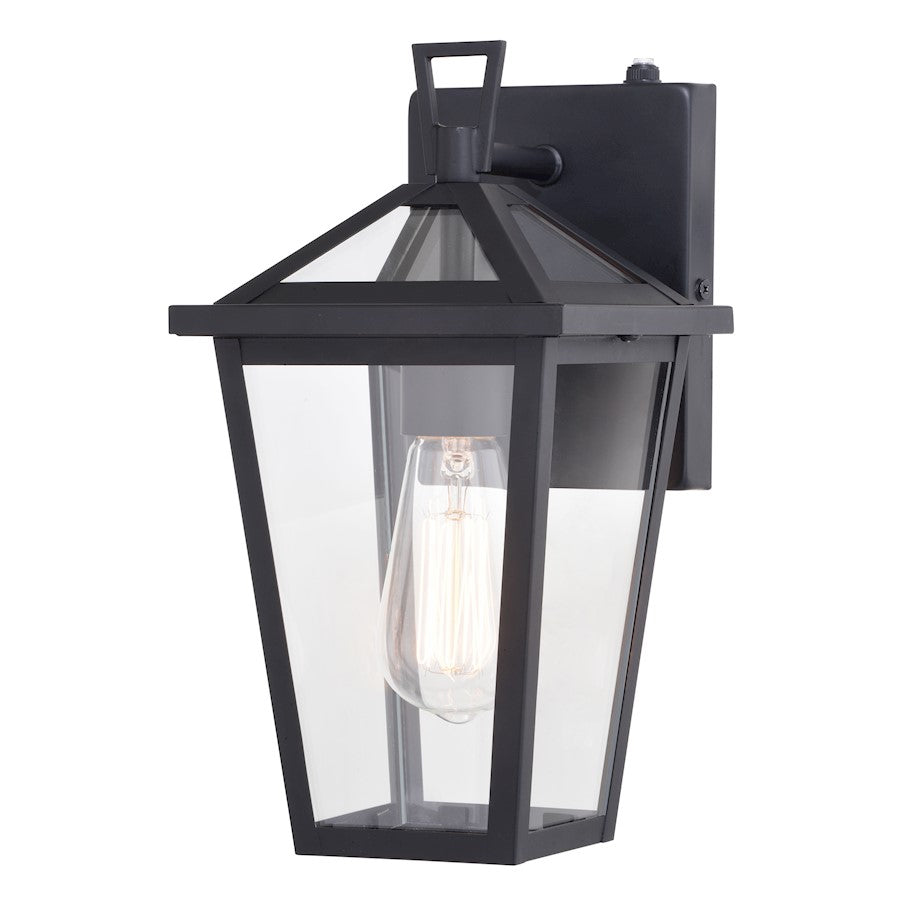 Vaxcel Derby 6" Outdoor Wall Light, Matte Black - T0715