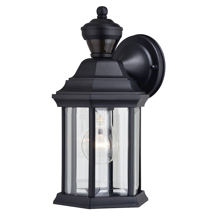 Vaxcel Auburn Dualux 6.25" Outdoor Wall Light, Textured Black - T0731