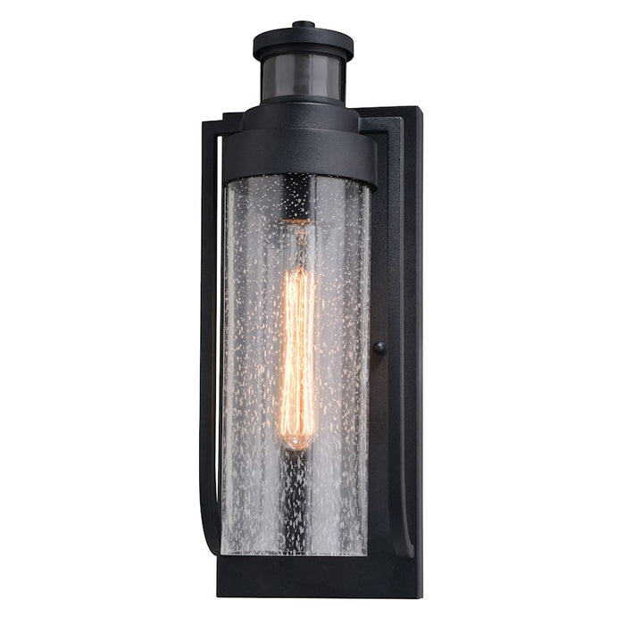 Vaxcel Lawton Dualux 5.75" Outdoor Wall Light, Textured Black - T0749
