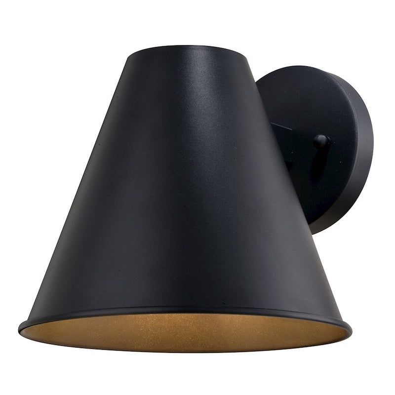 Vaxcel Smith 8.5" Outdoor Wall Light, Textured Black - T0759