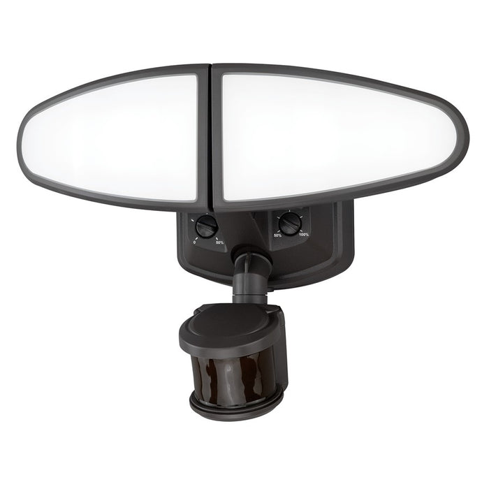 Vaxcel Palatine 2Lt 12"LED Outdoor Motion Sensor/Emerg Backup, Bronze - T0783