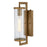 Vaxcel Morgan Park 16" H Outdoor Wall Light, Warm Brass/Clear - T0791