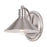 Vaxcel Akron 1 Light Wall Light, Nickel/White