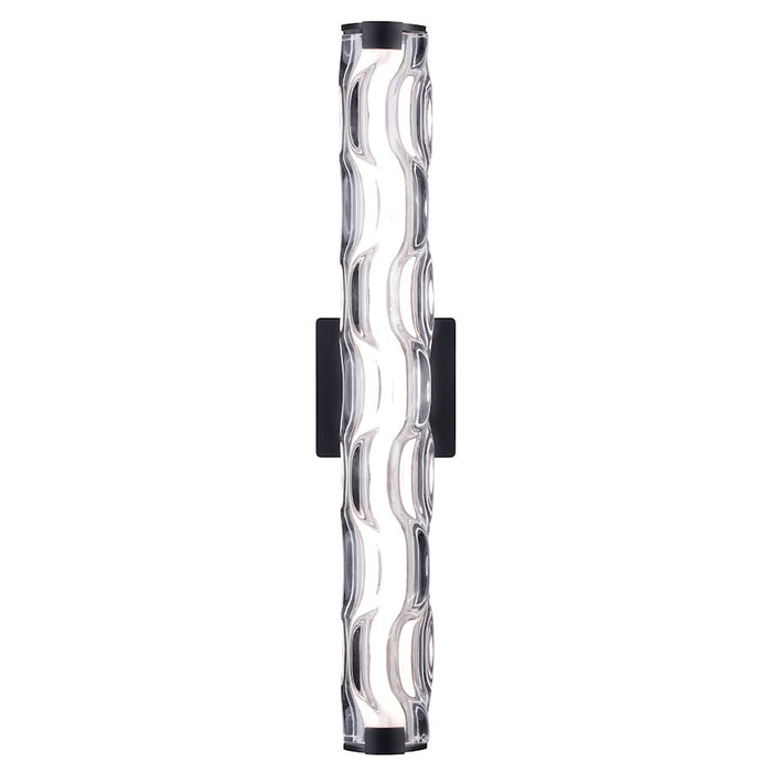 Vaxcel Marseille 24" LED Vanity, Matte Black - W0429