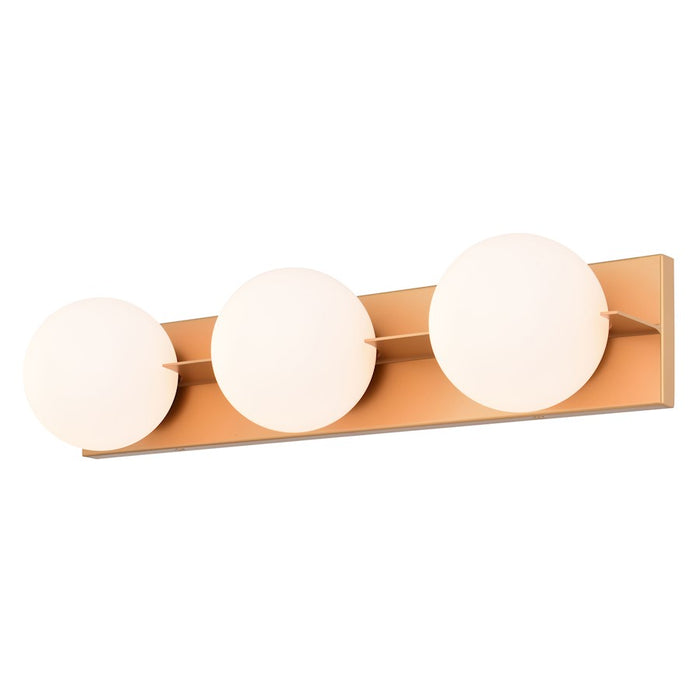 Vaxcel Parkview 3 Light Vanity, Light Satin Brass - W0450