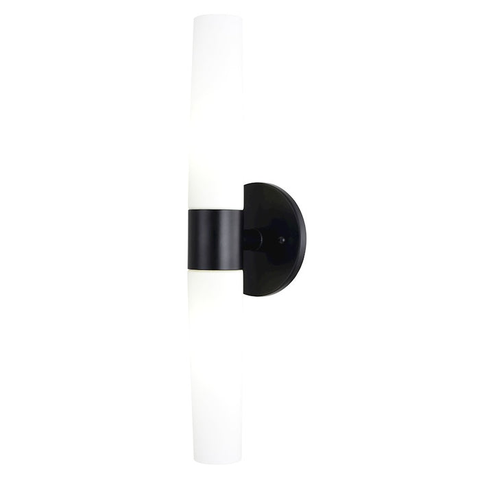 Vaxcel Elliot 20.5" 2 Light Wall Light, Matte Black - W0457