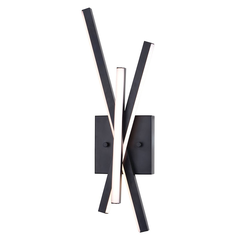 Vaxcel Barcelo 6.25" LED Wall Light, Matte Black - W0459