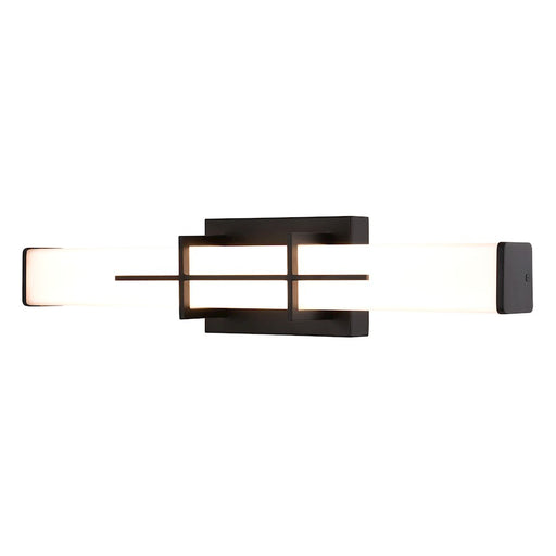 Vaxcel Fuller Park 23" W LED Vanity, Matte Black - W0477