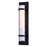 Vaxcel Vilo 1Lt 4.5" Wall Light, Black/Outer Clear/Inner Frost Opal - W0498