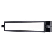 Vaxcel Seward Park 5 Light 36"W Vanity Light, Black/Satin Brass/No Shade - W0504