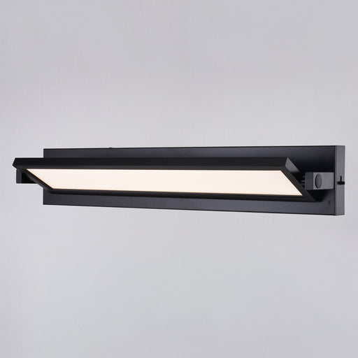 Vaxcel Seward Park 5 Light 36"W Vanity Light, Black/Satin Brass/No Shade