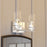 Vaxcel Park Ridge 13"W 2 Light Vanity, Satin Nickel/Clear