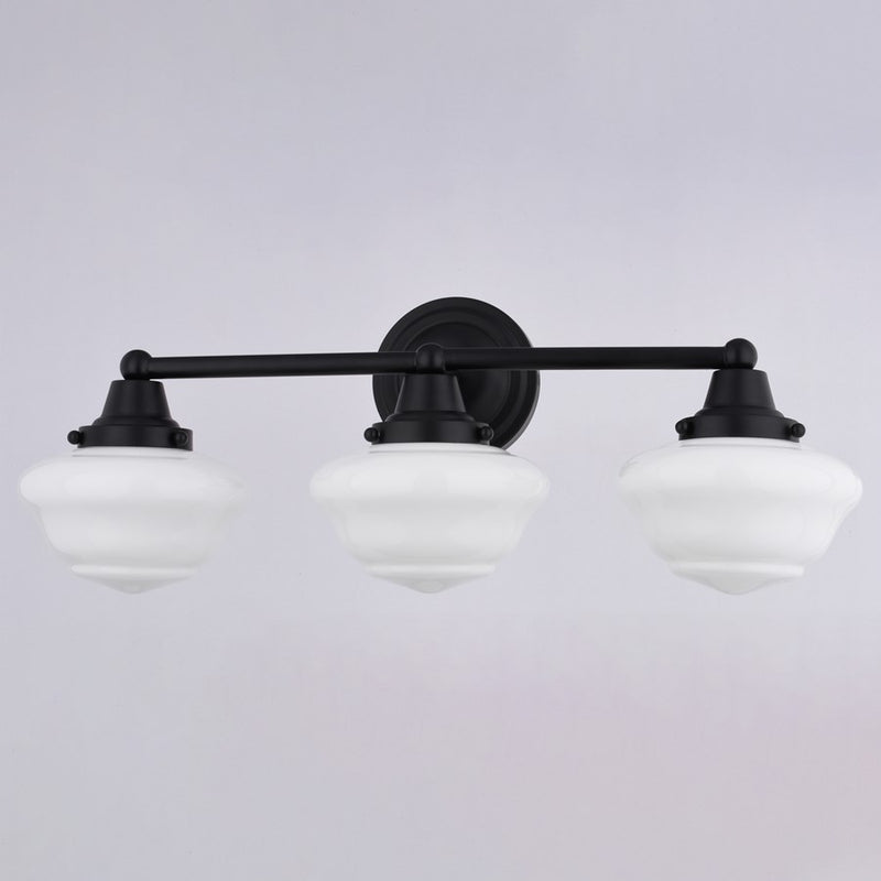Vaxcel Eastgate 23" 3 Lt Vanity, Matte Black