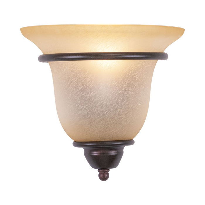 Vaxcel Monrovia 10"Wall Light, Royal Bronze/Cognac - WS35461RBZ/B