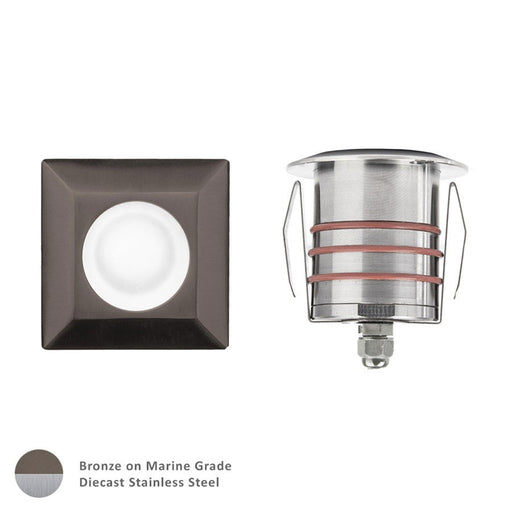 WAC Colorscaping 1Lt Path 2051 Indicator Light, Steel Coated/Bronze - 2051-CSBS