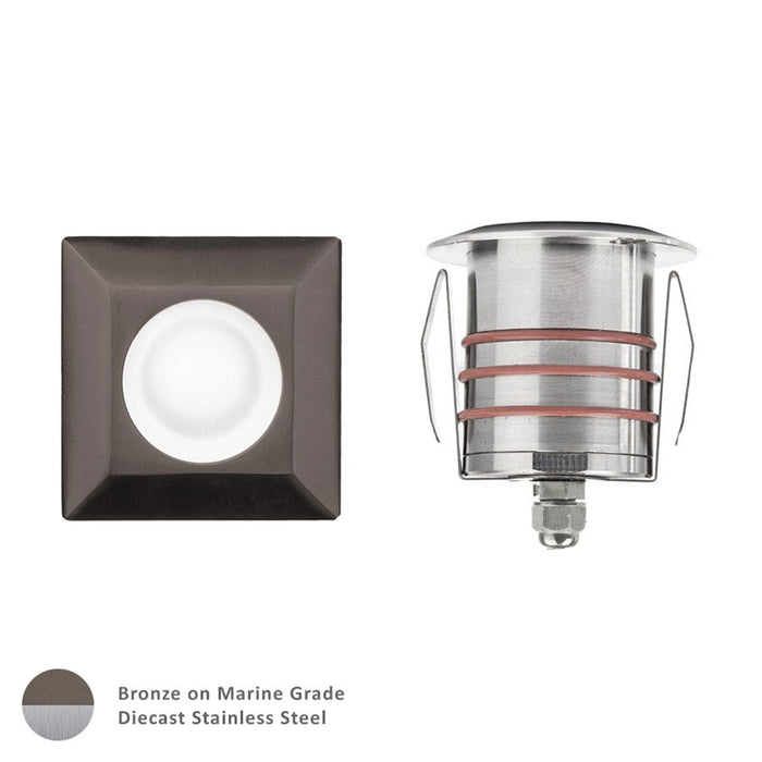 WAC Colorscaping 1Lt Path 2051 Indicator Light, Steel Coated/Bronze - 2051-CSBS