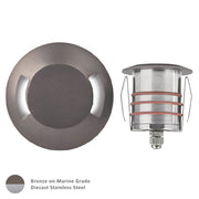 WAC Colorscaping 1Lt Path 2071 Indicator Light, Steel Coated/Bronze - 2071-CSBS