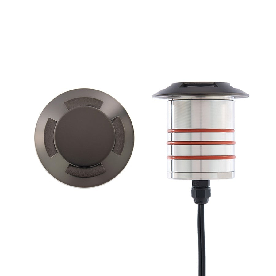 WAC Colorscaping 1Lt Path 2101 Indicator Light, Steel Coated/Bronze - 2101-CSBS
