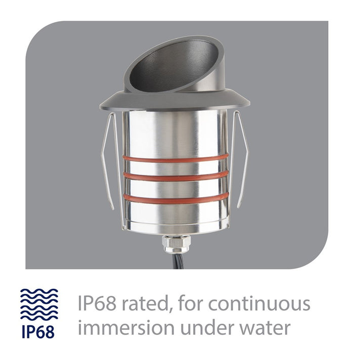 WAC Colorscaping 1Lt Path 2111 Indicator Light, Steel Coated/Bronze