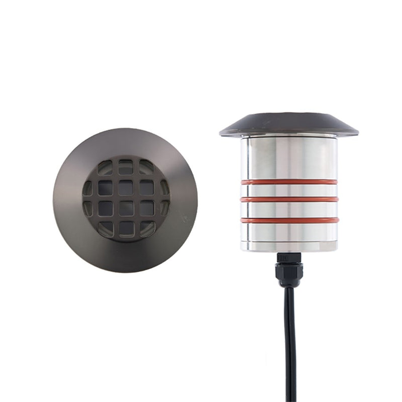 WAC Colorscaping 1Lt Path 2121 Indicator Light, Steel Coated/Bronze - 2121-CSBS